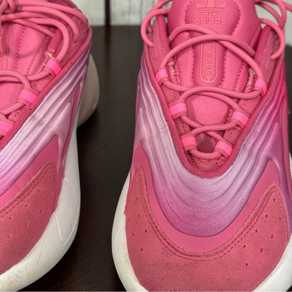 Adidas Ozweego women’s Pink Sneakers Size 7 EUC - Picture 13 of 16